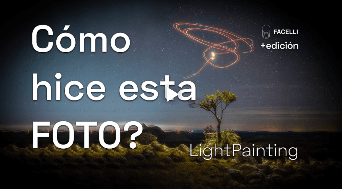 qué es el lightpaiting, como pintar con luz con un drone