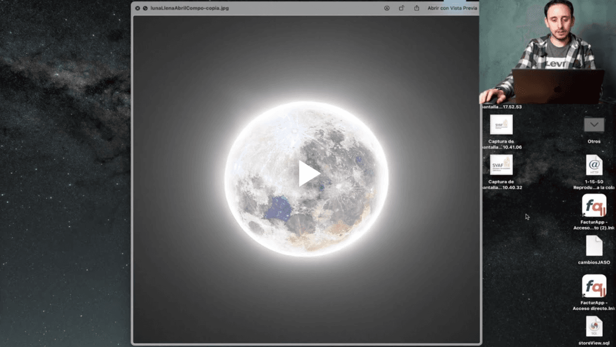 Cómo crear y editar una Luna 3D con efecto HDR en Photoshop 1 may 2023